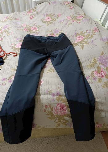 Mavi Erkek Kayak Pantolonu Velcro Detaylı - Görsel 4