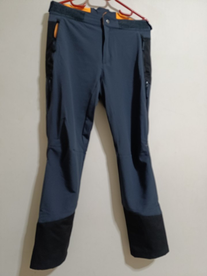 Mavi Erkek Kayak Pantolonu Velcro Detaylı - Görsel 2