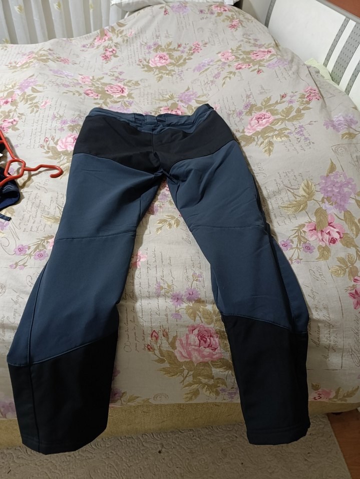 Mavi Erkek Kayak Pantolonu Velcro Detaylı - Görsel 4