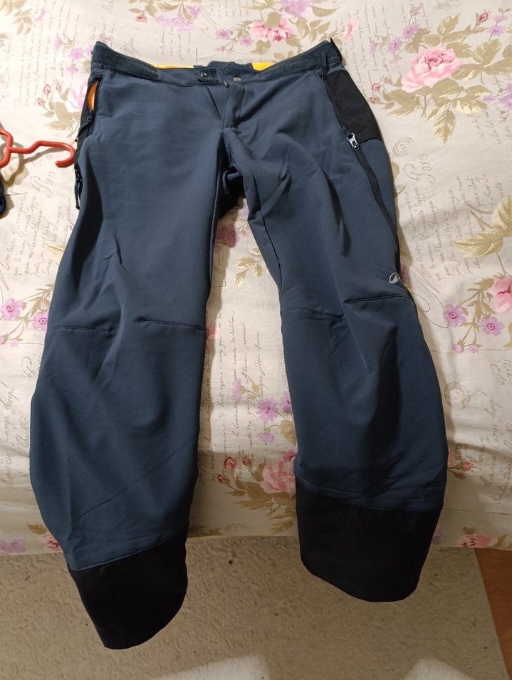 Mavi Erkek Kayak Pantolonu Velcro Detaylı - Görsel 5