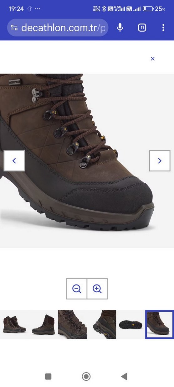 Kahverengi Süet Erkek Outdoor Bot - Görsel 5