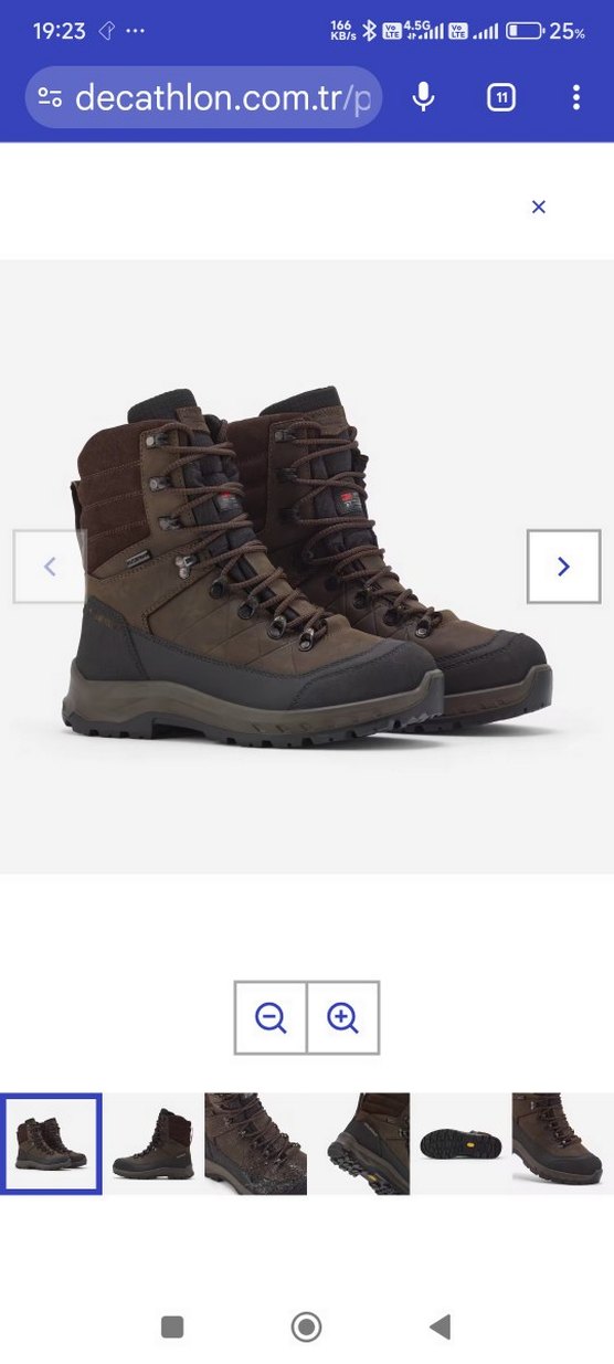 Kahverengi Süet Erkek Outdoor Bot - Görsel 3