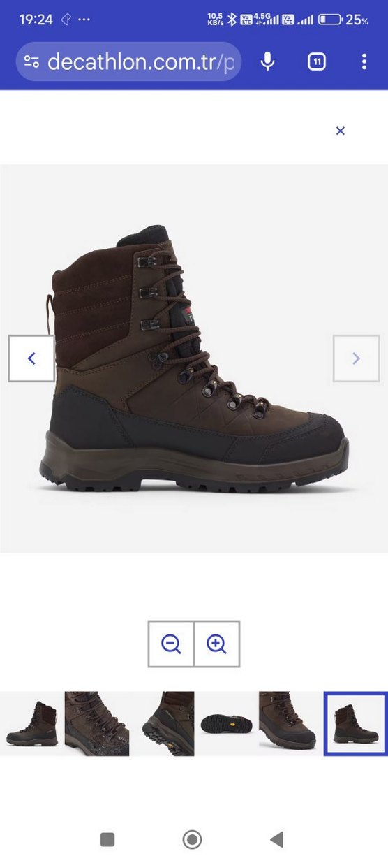 Kahverengi Süet Erkek Outdoor Bot - Görsel 4