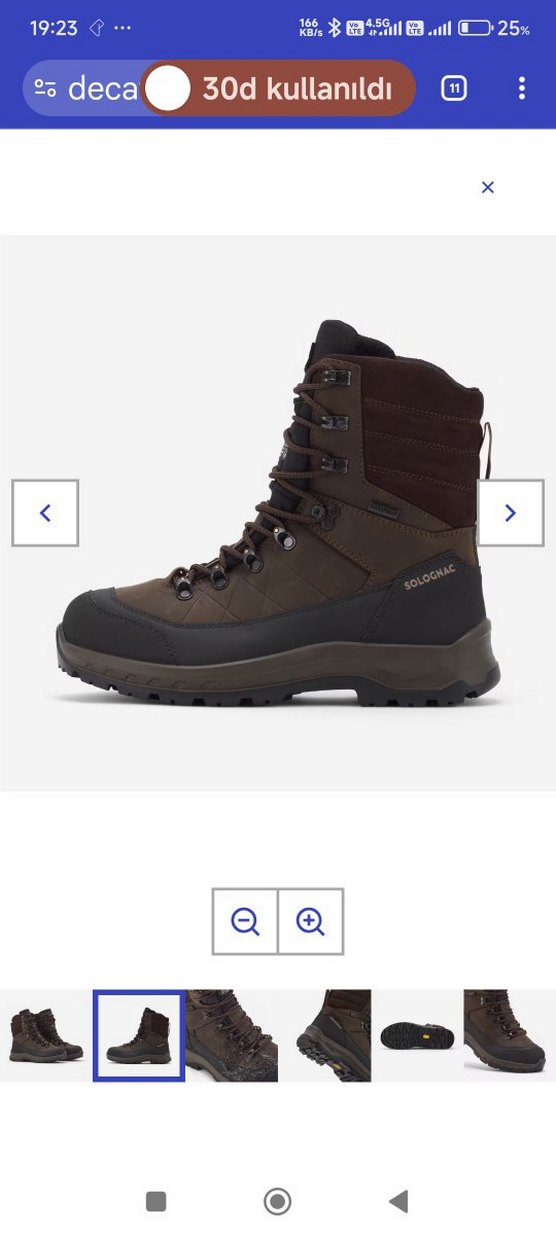 Kahverengi Süet Erkek Outdoor Bot - Görsel 2