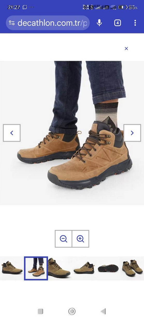 Quechua Erkek Su Geçirmez Outdoor Bot - Görsel 2