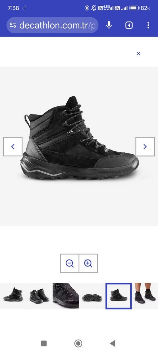 Siyah Bağcıklı Erkek Biker Bot - Görsel 5