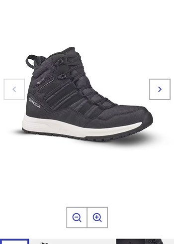 Quechua Erkek Outdoor Kar Botu Siyah - Görsel 5