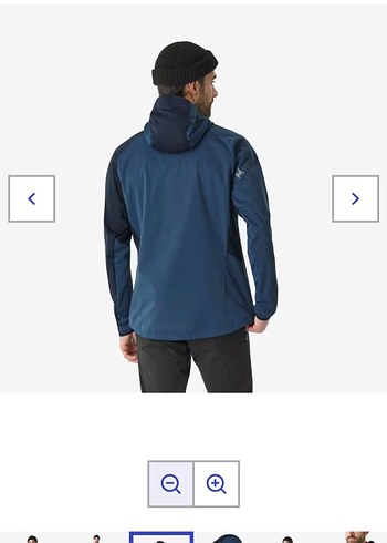 Simond Erkek Mavi Softshell Tırmanış Mont - Görsel 5