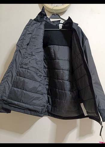 Erkek Siyah Kapüşonlu Regular Fit Mont - Görsel 4