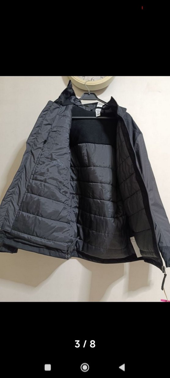 Erkek Siyah Kapüşonlu Regular Fit Mont - Görsel 4