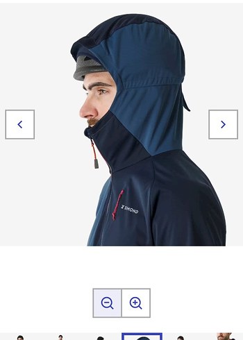 Simond Erkek Mavi Softshell Mont - Görsel 3