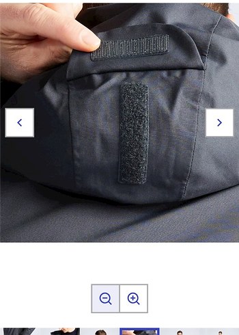 Gri Midi Erkek Kemerli Ceket - Görsel 8