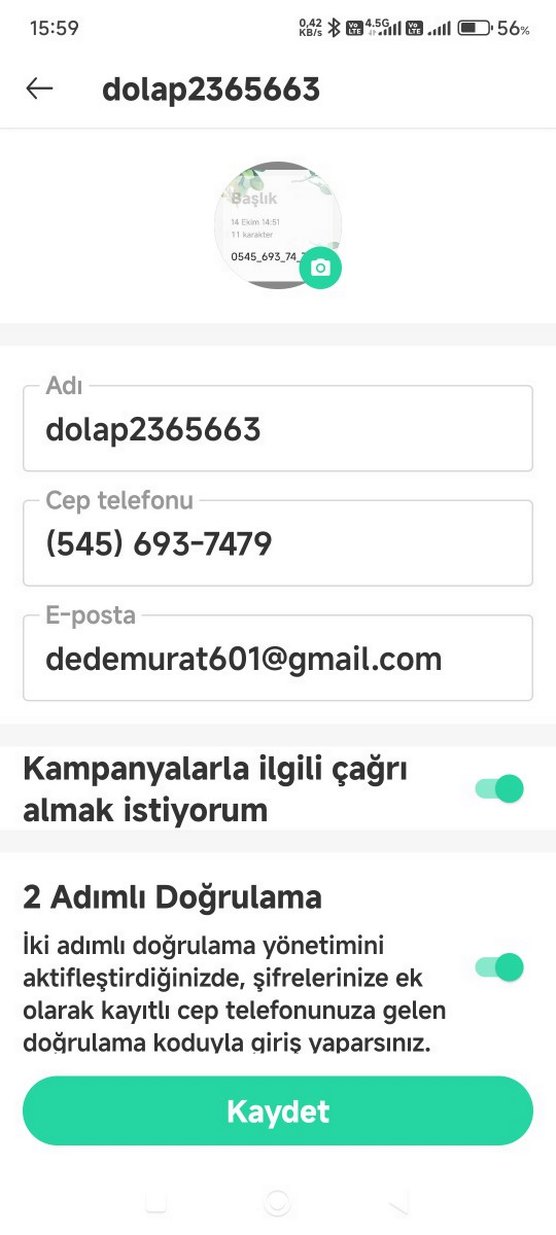 Simond Erkek Mavi Softshell Mont - Görsel 2