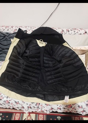 Wedze Bej Gri Erkek Kemerli Mont - Görsel 7