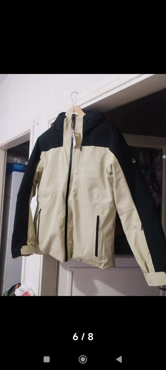 Wedze Bej Gri Erkek Kemerli Mont - Görsel 2