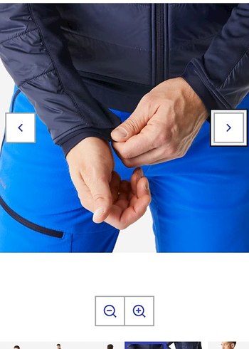 Quechua Erkek Lacivert Fermuarlı Mont - Görsel 5