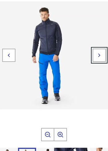 Quechua Erkek Lacivert Fermuarlı Mont - Görsel 3