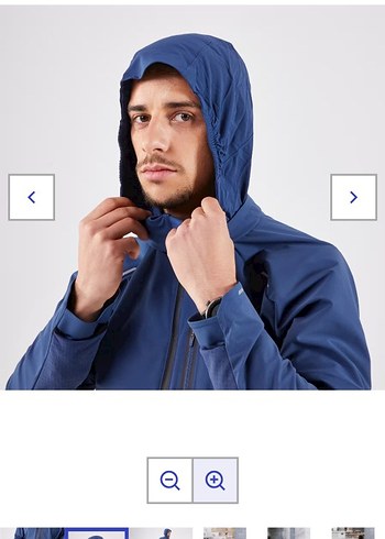 Kiprun Erkek Uzun Kollu Koşu Ceketi - Mavi - Görsel 8