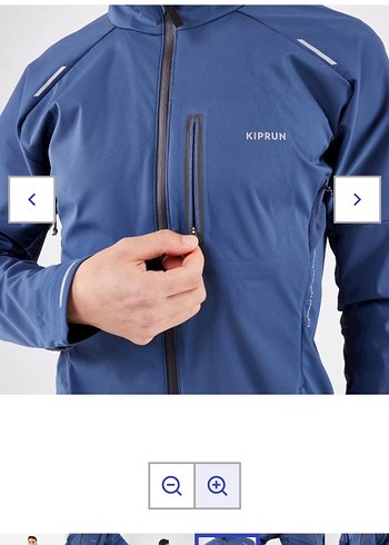 Kiprun Erkek Uzun Kollu Koşu Ceketi - Mavi - Görsel 6