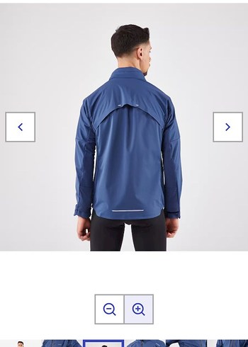 Kiprun Erkek Uzun Kollu Koşu Ceketi - Mavi - Görsel 7