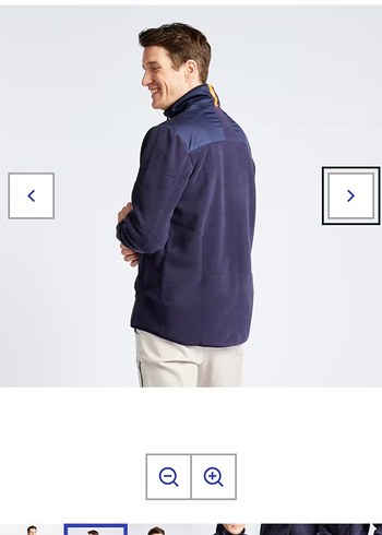 Lacivert Fermuarlı Erkek Sweatshirt - Görsel 6