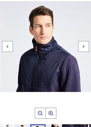 Lacivert Fermuarlı Erkek Sweatshirt - Görsel 5