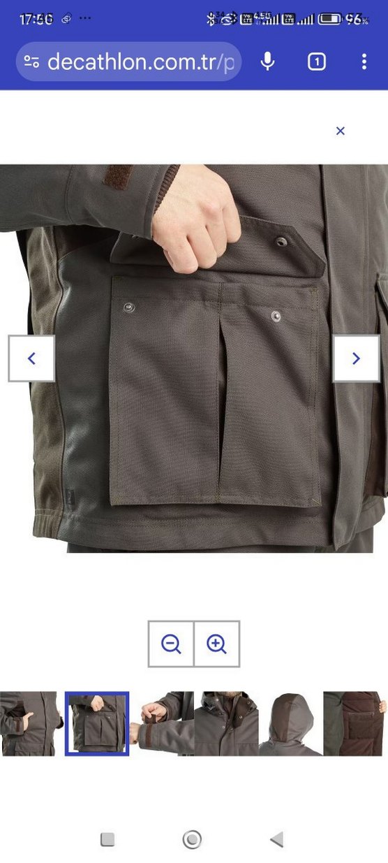 Solognac Erkek Su Geçirmez Kışlık Mont -15°C - Görsel 3