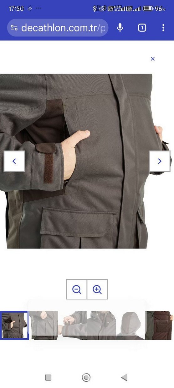 Solognac Erkek Su Geçirmez Kışlık Mont -15°C - Görsel 4