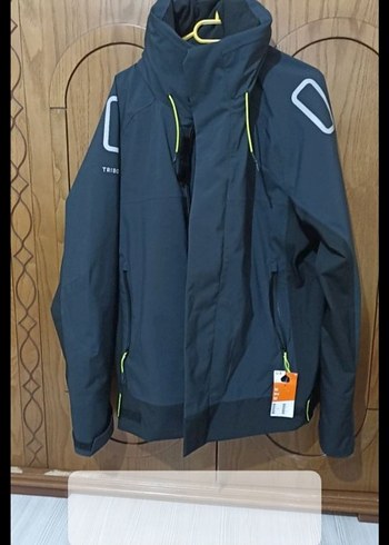 Decathlon Erkek Su Geçirmez Rüzgar Kesici Ceket - Görsel 4