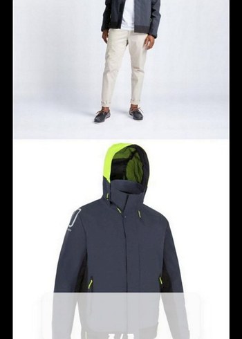 Decathlon Erkek Su Geçirmez Yelkenli Ceketi - Görsel 3