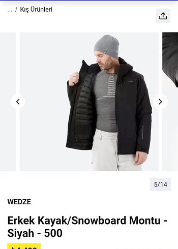 Siyah Fermuarlı Erkek Sweatshirt - Görsel 9