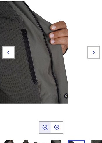 Fiyort Erkek Gri Kemerli Kışlık Mont - Görsel 7