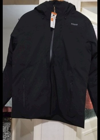 Wedze Siyah Erkek Günlük Fermuarlı Mont - Görsel 8