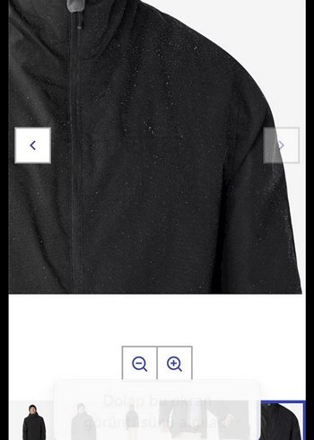 Wedze Siyah Erkek Günlük Fermuarlı Mont - Görsel 4