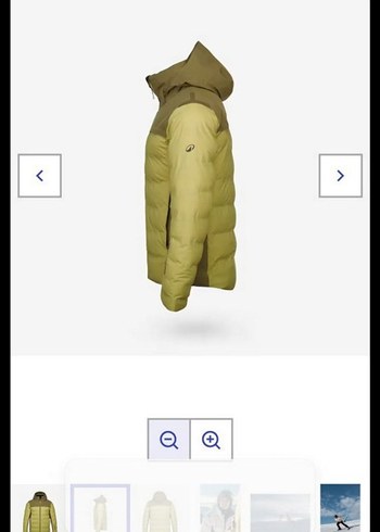 Bej Erkek Kapüşonlu Şişme Mont - Görsel 4