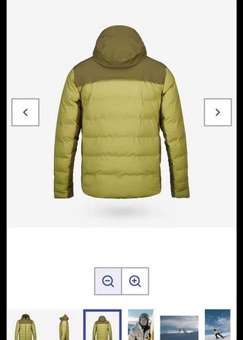 Bej Erkek Kapüşonlu Şişme Mont - Görsel 2