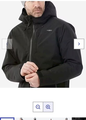 Siyah Fermuarlı Erkek Günlük Ceket - Görsel 2