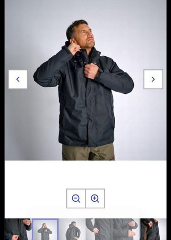 Siyah Erkek Street Style Kemerli Mont - Görsel 6