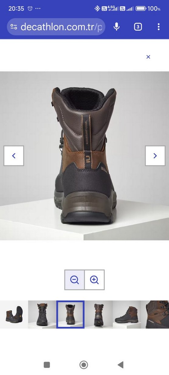 Solognac Kahverengi Outdoor Bot - Görsel 4