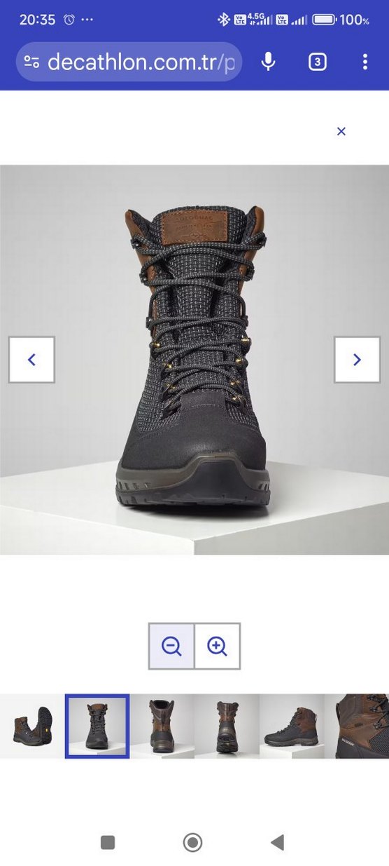 Solognac Kahverengi Outdoor Bot - Görsel 3