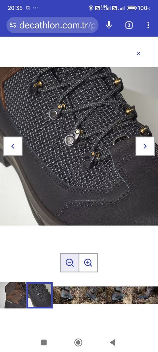 Solognac Kahverengi Outdoor Bot - Görsel 5