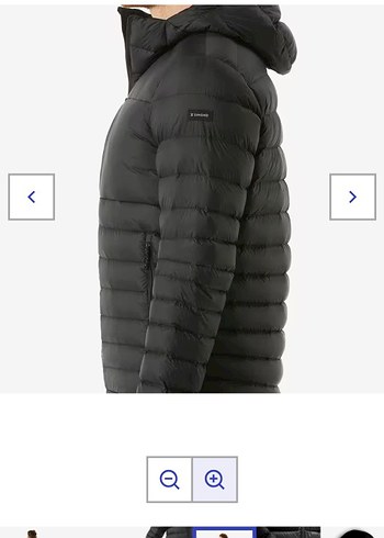 Erkek Siyah Kapüşonlu Şişme Mont - Görsel 6