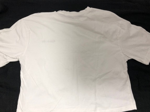 m Beden Beyaz oversize tişört