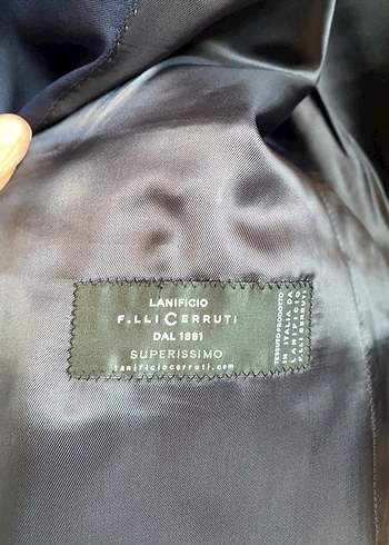 Düğmeli Lacivert Erkek Takım Elbise üstü - Görsel 2