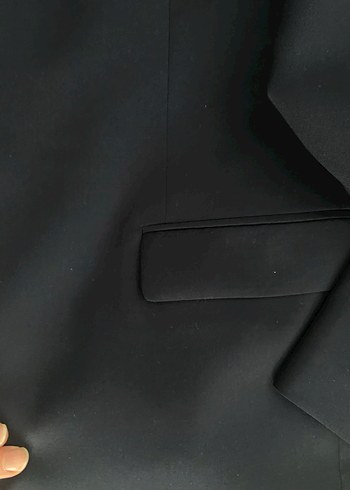 Düğmeli Lacivert Erkek Takım Elbise üstü - Görsel 5