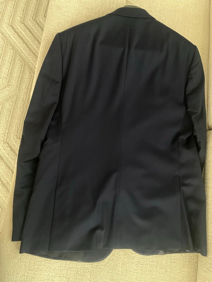 Düğmeli Lacivert Erkek Takım Elbise üstü - Görsel 4