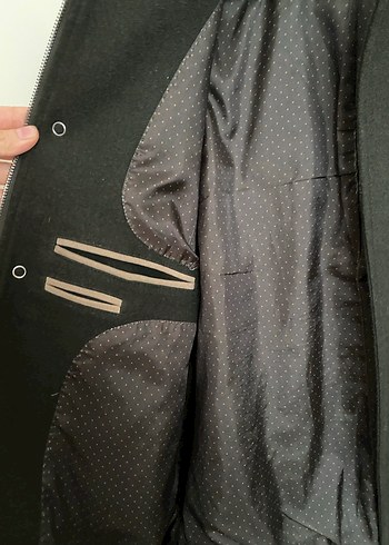 Düğmeli Erkek yeşil Günlük Ceket Hatemoğlu - Görsel 3