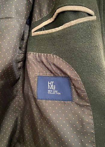 Düğmeli Erkek yeşil Günlük Ceket Hatemoğlu - Görsel 4