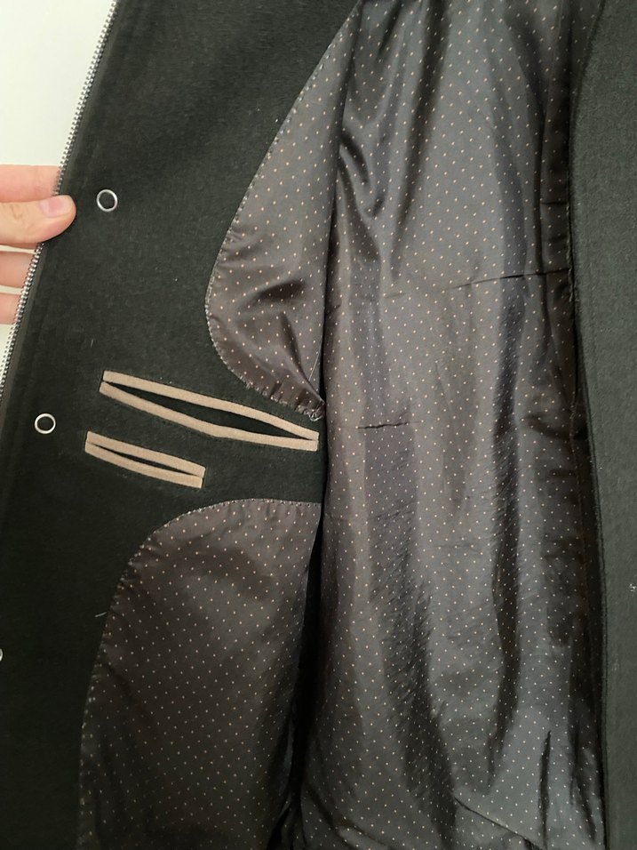 Düğmeli Erkek yeşil Günlük Ceket Hatemoğlu - Görsel 3