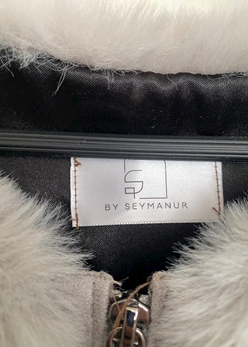 Gri Kürklü Kadın Yelek - Görsel 5